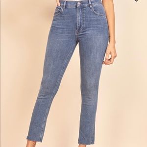 Reformation High Rise Skinny Jeans size 26
